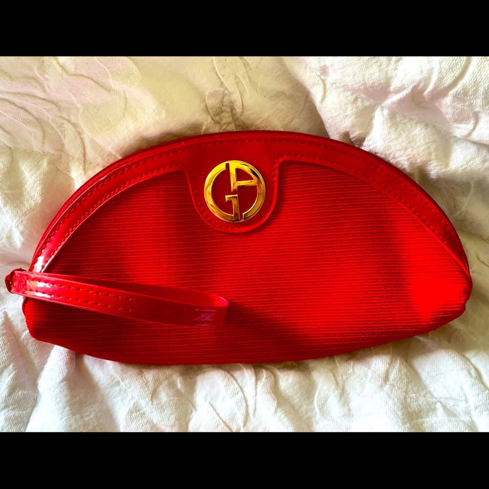 Giorgio Armani Wristlet red